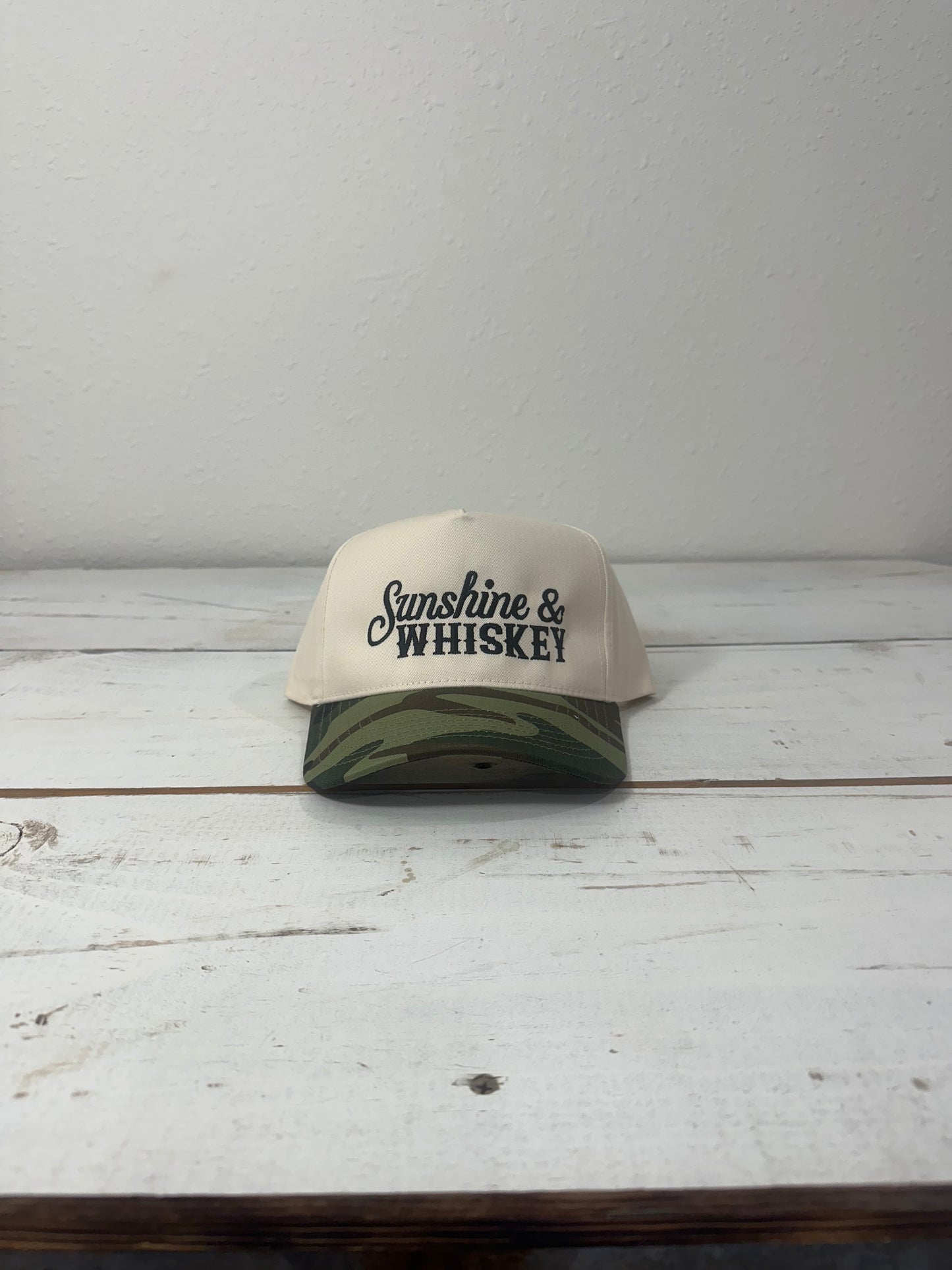 Hat Camo - Sunshine & Whiskey