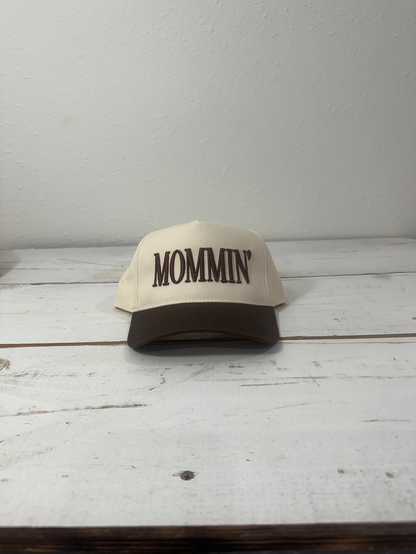 Hat Brown - 3D Puff Mommin'